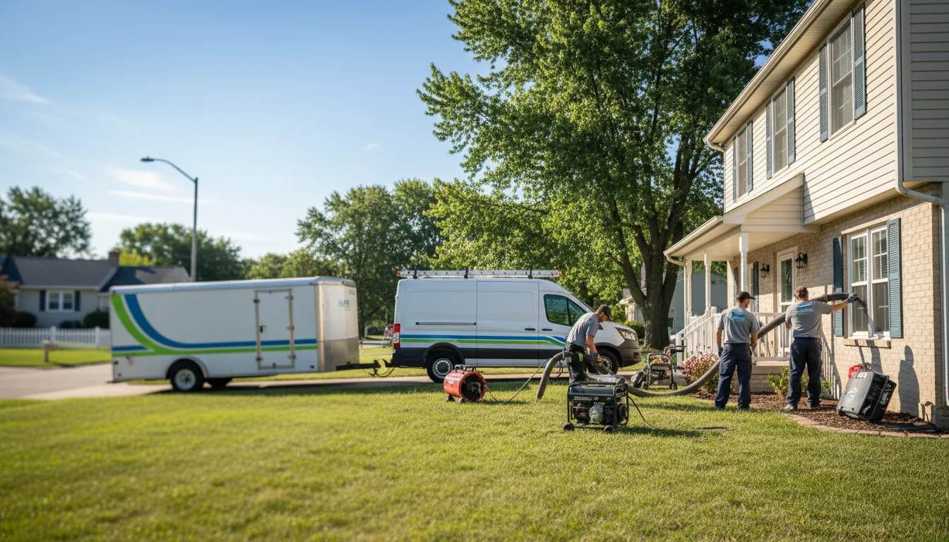 Flooded Basement Restoration And Cleanup With Repair in Reynolds Station, KY near me